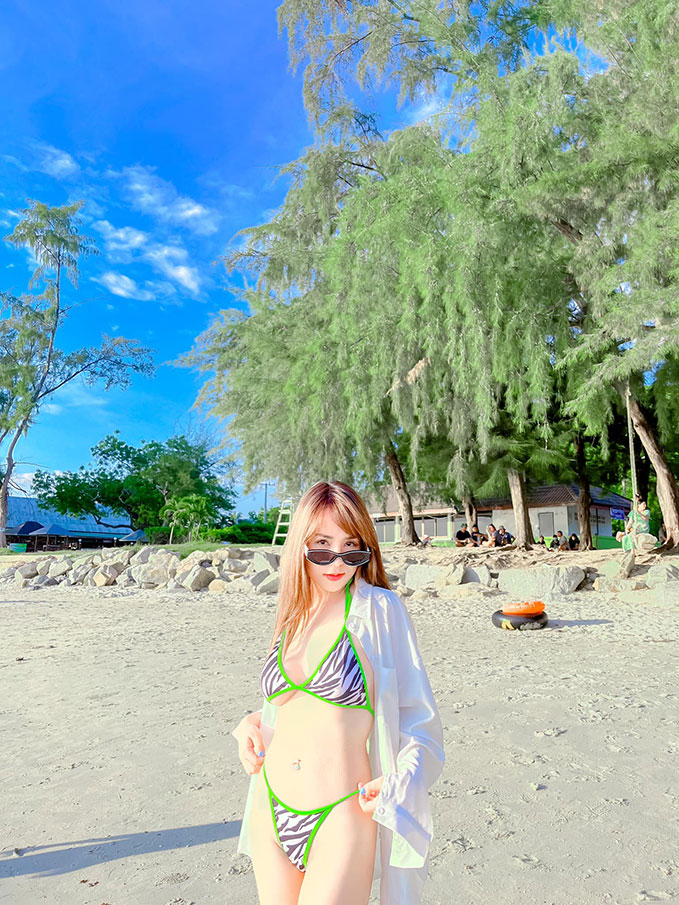 วาร์ป น้องอ้อ เน็ตไอดอลสาวตากลม ไฟหน้าบึ้ม แซ่บซี๊ด 19