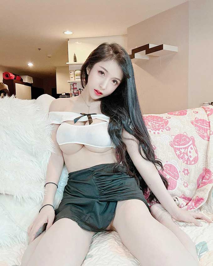 วาร์ป น้องอ้อม ยูมิ เน็ตไอดอลสาวตัวเล็ก อกบึ้ม Onlyfans เต็มสิบไม่หัก 5