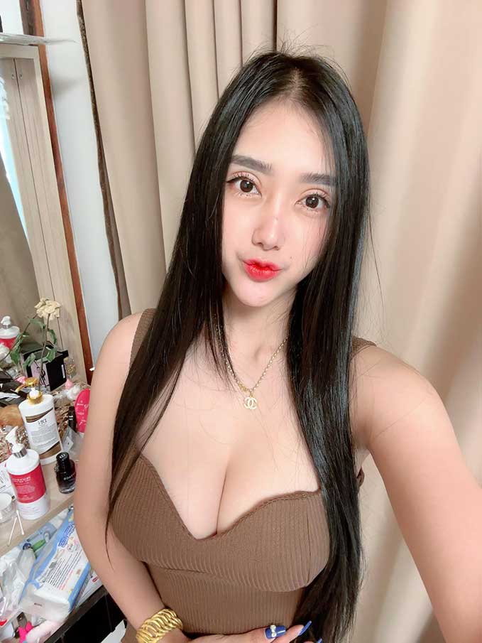 วาร์ป น้องครีม วลัยลักษณ์ สาวสวยหน้ากลมแก้มป่อง น่ารักสดใสคาวาอี้ 4