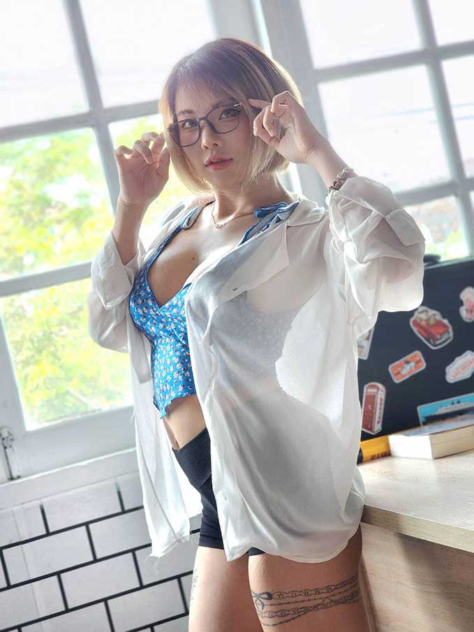 วาร์ป น้อง โดนัท ศิราพร สาวคอสเพลย์งานดี Onlyfans แซ่บซี๊ดโดนใจ 15