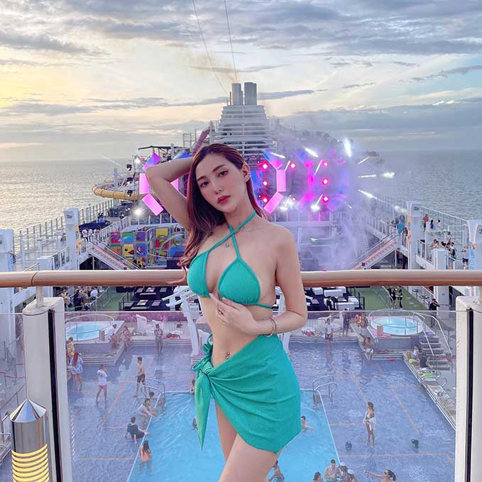 วาร์ป น้องพลอยฝน พิมพ์ธิรฎา สาวสวยตัวท็อป foxy สุดแซ่บ เซ็กซี่โดนใจ 2
