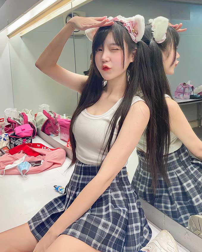 วาร์ป น้องขนุน Aki CMJ ไอดอลสาววัยใส น่ารักเซ็กซี่ขี้เล่นโดนใจ 8