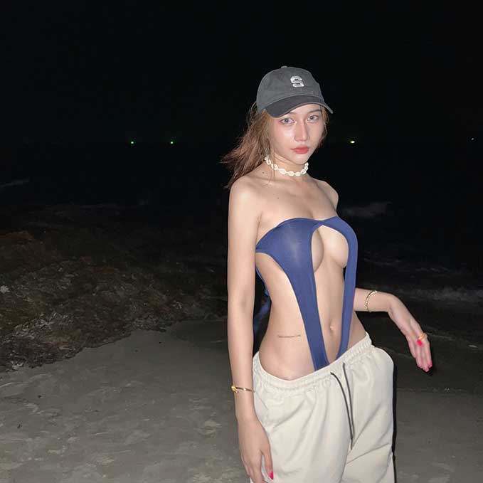 วาร์ป น้อง Nuj Nukphat เน็ตไอดอลสาวสุดแซ่บ น่ารักเซ็กซี่ อกสวย 4