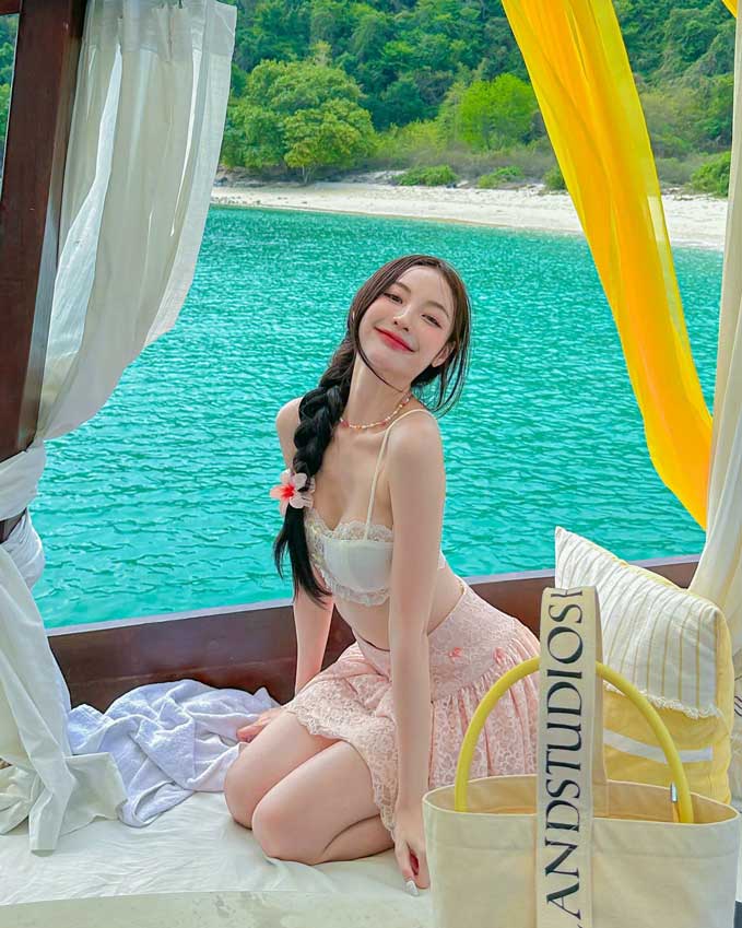 เปิดประวัติ พิมพ์ กรกนก สาวสวยInfluencer ดีกรีนางแบบเสื้อผ้าสายเกาหลี 5