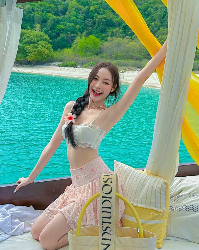 เปิดประวัติ พิมพ์ กรกนก สาวสวยInfluencer ดีกรีนางแบบเสื้อผ้าสายเกาหลี 9