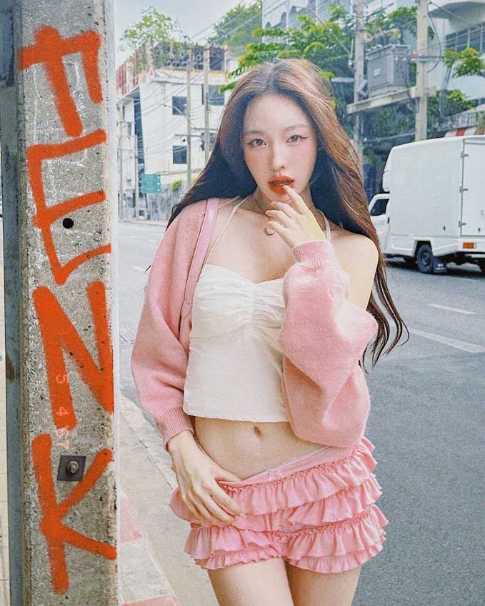 เปิดประวัติ พิมพ์ กรกนก สาวสวยInfluencer ดีกรีนางแบบเสื้อผ้าสายเกาหลี 20