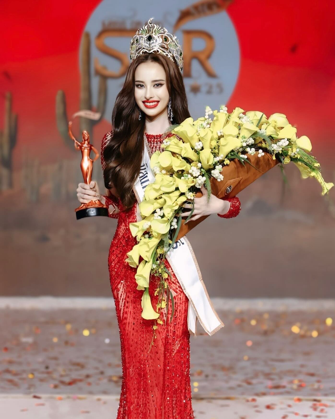 เปิดประวัติ เกรซ ฐิตารีย์ มิสแกรนด์สระบุรี 2025 จากดาวTikTok สวยมงลงฯ 34