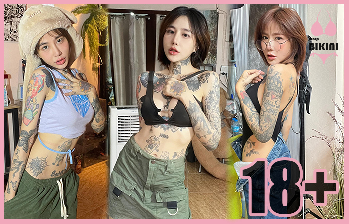 วาร์ป น้องนภัสพลอย สาวรอยสักมากเสน่ห์ onlyfans แซ่บซี๊ดน้ำลายไหล